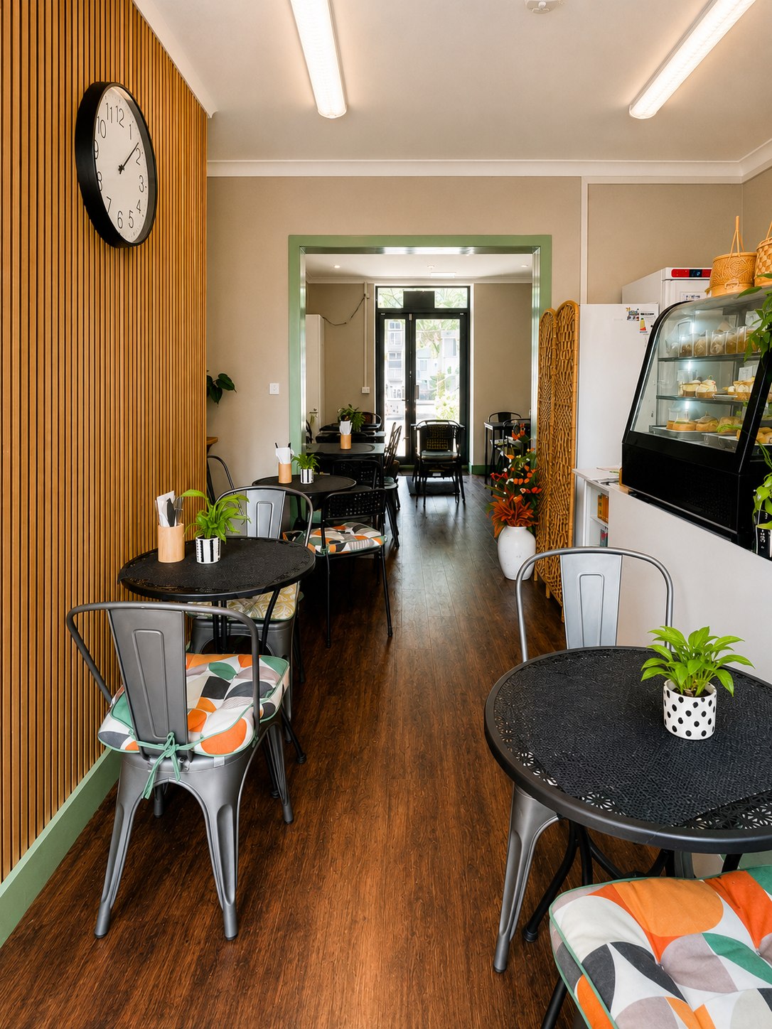The dining room at Aroy Thai